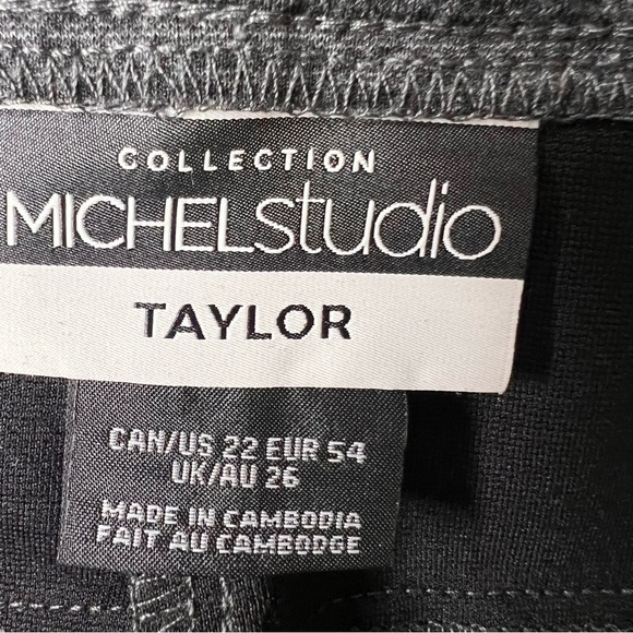 Addition Elle Michel Studio  Collection Taylor Skinny Leg Pants Size 22 NWT - Picture 10 of 12